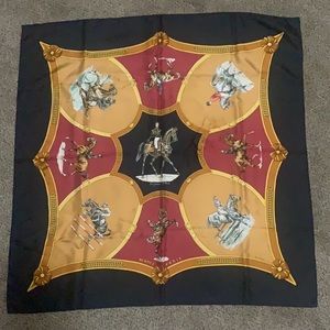 Hermès silk scarf
